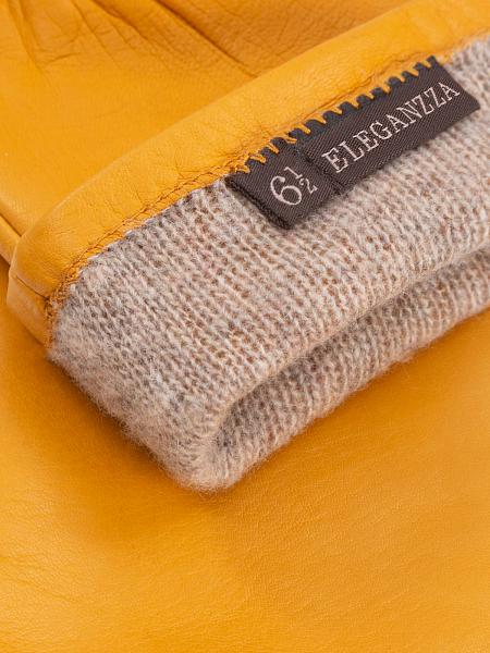 Перчатки женские ш+каш. F-IS5800 cognac Eleganzza, Артикул: F-IS5800-65_01-00015 фото №1