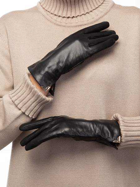 Перчатки женские 100% ш IS953 black Eleganzza, Артикул: IS953-65_01-00020 фото №1
