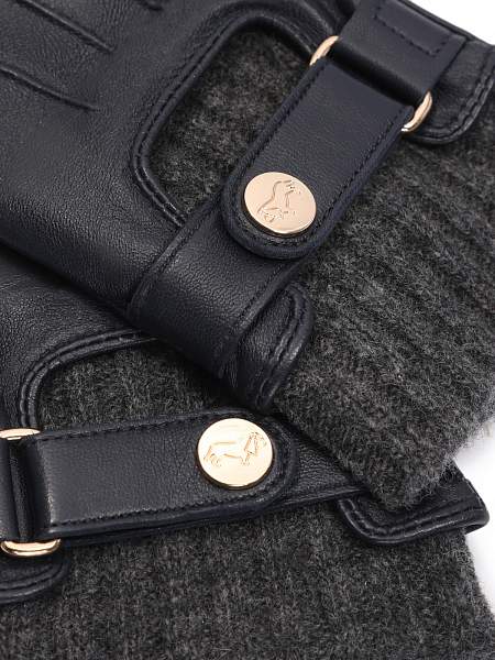 Перчатки жен п/ш LB-0981L black/grey Labbra, Артикул: LB-0981L-8_01-000202 фото №1