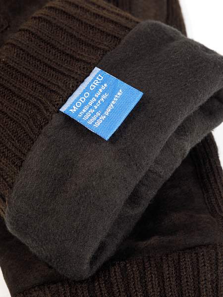 Перчатки Китай MKH 04.62-GG men's black Modo Gru, Артикул: MKH 04.62-GG-M_01-000202 фото №1