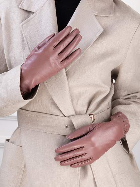 Перчатки женские 100% ш IS9910 rose taupe Eleganzza, Артикул: IS9910-7_01-000368 фото №1