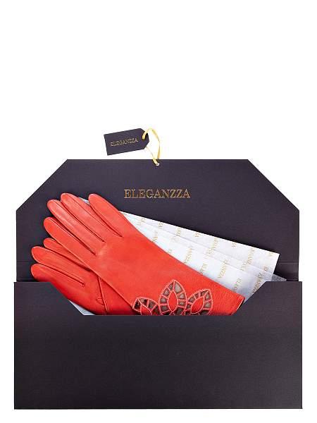 Перчатки женские ш/п F-IS0166 coral Eleganzza, Артикул: F-IS0166-65_01-00014 фото №1
