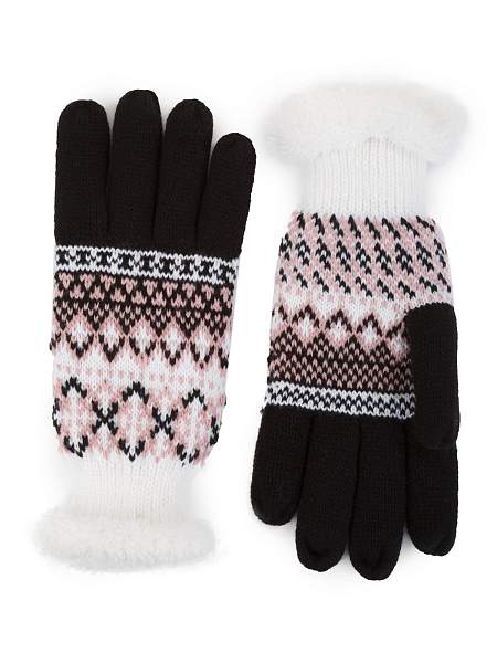 Пеpчатки Китай W47 bordo/navy Modo Gru, Артикул: W47-L_01-000373 фото №1