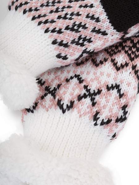 Пеpчатки Китай W47 bordo/navy Modo Gru, Артикул: W47-L_01-000373 фото №1