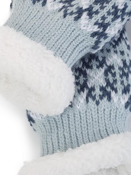 Пеpчатки Китай W47 bordo/navy Modo Gru, Артикул: W47-L_01-000373 фото №1