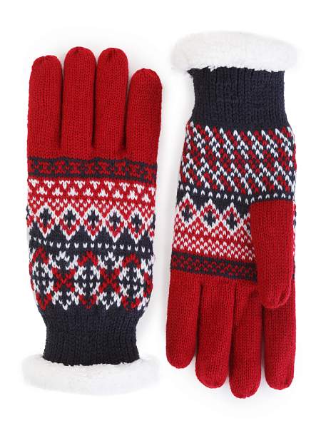 Пеpчатки Китай W47 bordo/navy Modo Gru, Артикул: W47-S_01-000373 фото №1