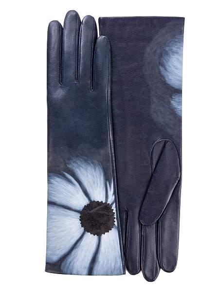 Перчатки женские ш/п F-IS0030 d.blue Eleganzza, Артикул: F-IS0030-7_01-000264 фото №1