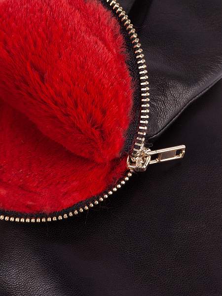 Рукавицы женские н/м крол IS129 black Eleganzza, Артикул: IS129-75_01-00028 фото №1