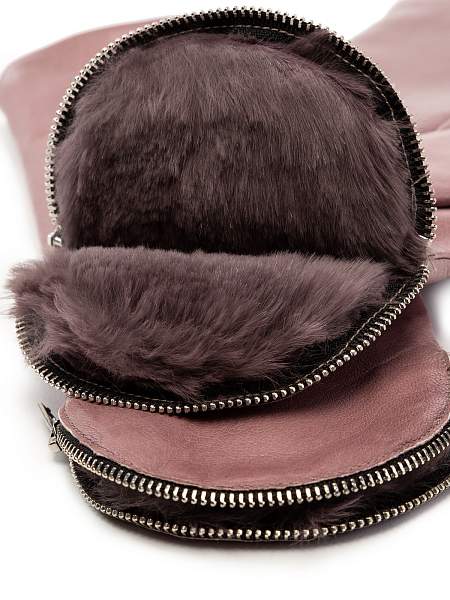 Рукавицы женские н/м крол IS129 black Eleganzza, Артикул: IS129-8_01-000286 фото №1