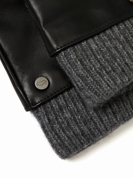 Перчатки жен п/ш LB-0505 black/d.grey Labbra, Артикул: LB-0505-8_01-000286 фото №1