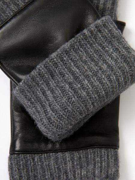 Перчатки жен п/ш LB-0505 black/d.grey Labbra, Артикул: LB-0505-8_01-000286 фото №1