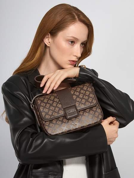 Сумка Labbra L-HF4100 coffee-l.cacao/coffee Labbra, Артикул: L-HF4100-01-00050986 фото №1