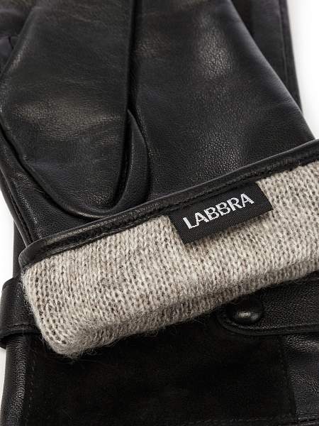 Перчатки жен п/ш LB-2419 black Labbra, Артикул: LB-2419-65_01-00051 фото №1