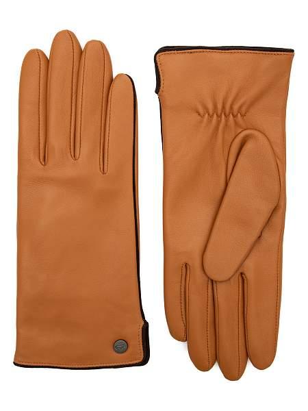 Перчатки жен п/ш LB-0209 sand/d.brown Labbra, Артикул: LB-0209-7_01-000511 фото №1