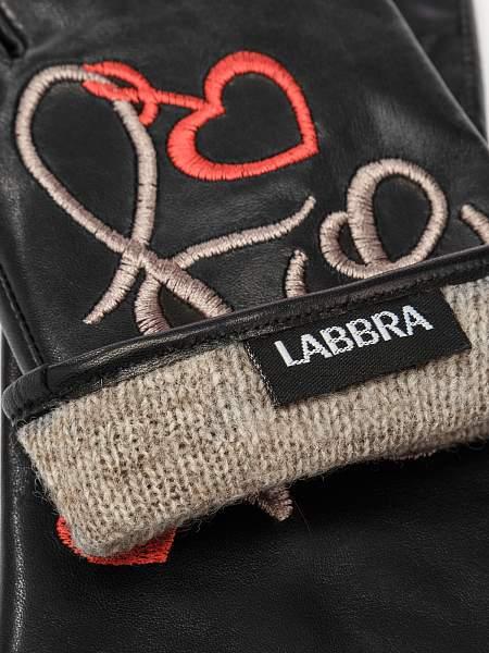 Перчатки жен п/ш LB-3664 black Labbra, Артикул: LB-3664-7_01-000512 фото №1