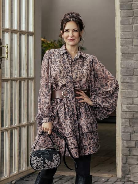 Сумка ELEGANZZA ZQ136-1124 black/paisley Eleganzza, Артикул: ZQ136-1124-01-00051648 фото №1