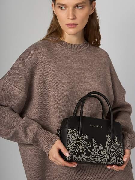 Сумка ELEGANZZA ZQ136-0934 black/paisley Eleganzza, Артикул: ZQ136-0934-01-00051660 фото №1