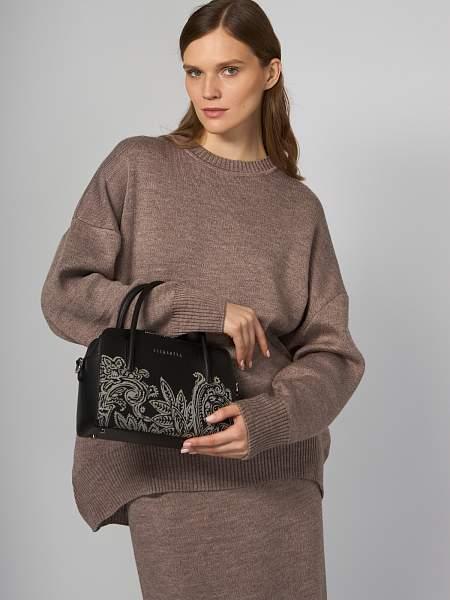 Сумка ELEGANZZA ZQ136-0934 black/paisley Eleganzza, Артикул: ZQ136-0934-01-00051660 фото №1