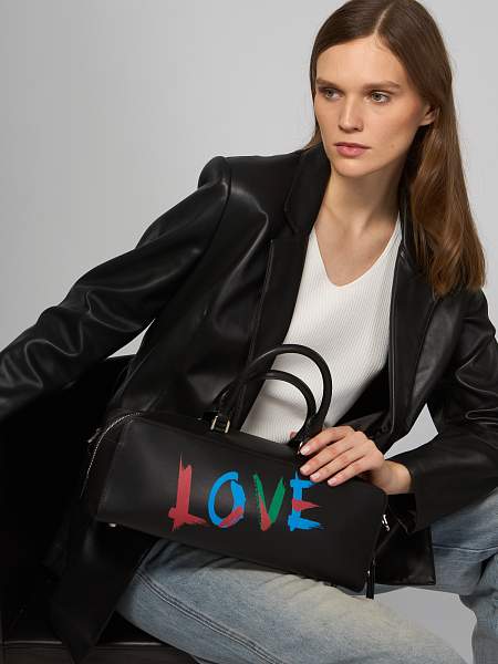 Сумка ELEGANZZA ZQ140-1214 black/multicolor Eleganzza, Артикул: ZQ140-1214-01-00051661 фото №1