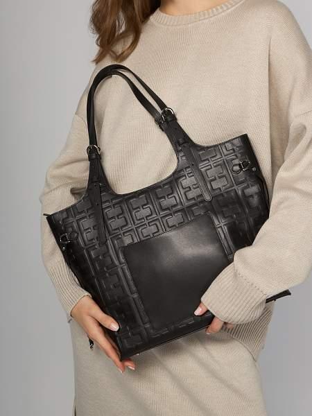 Сумка ELEGANZZA ZQ142-2424 black Eleganzza, Артикул: ZQ142-2424-01-00051672 фото №1