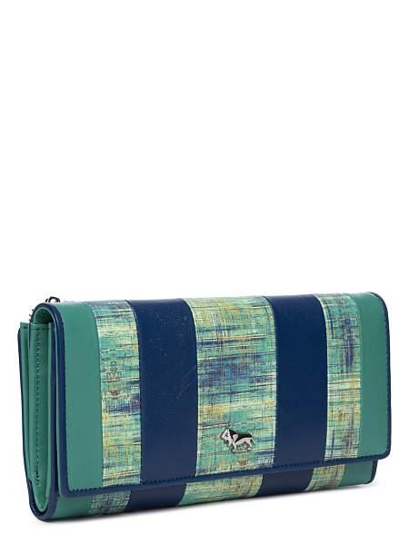 Кошелек Labbra L145-7071 d.mint/d.blue Labbra, Артикул: L145-7071-01-00051938 фото №1