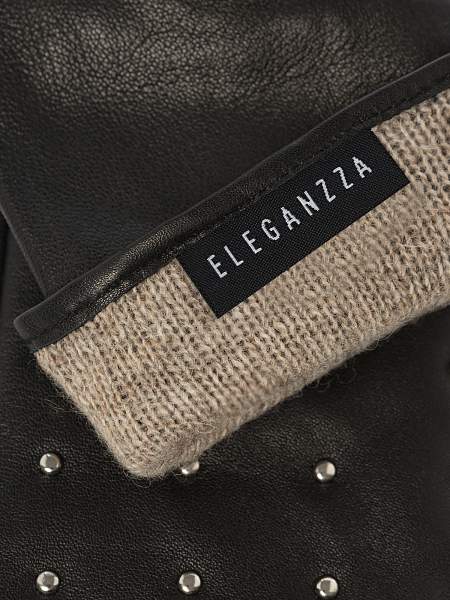 Перчатки женские 100% ш IS912 black/gold Eleganzza, Артикул: IS912-75_01-00052 фото №1