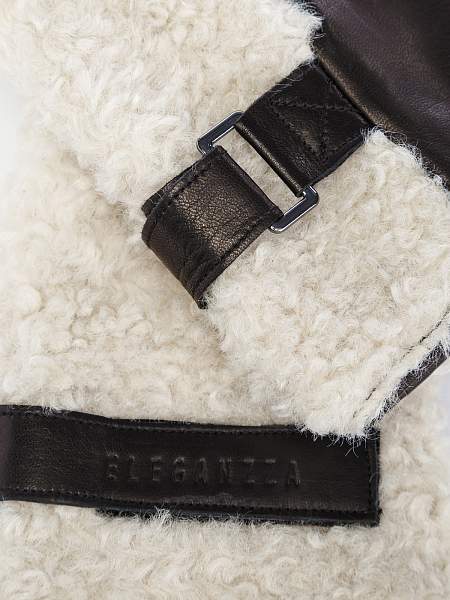 Рукавицы женские ш+каш. IS09501 beige/black Eleganzza, Артикул: IS09501-7_01-000521 фото №1