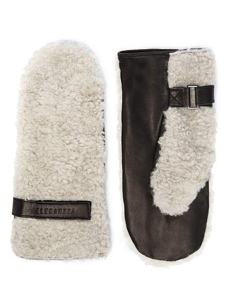 Рукавицы женские ш+каш. IS09501 beige/black Eleganzza, Артикул: IS09501-75_01-00052 фото №1