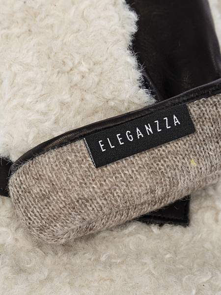 Рукавицы женские ш+каш. IS09501 beige/black Eleganzza, Артикул: IS09501-8_01-000521 фото №1