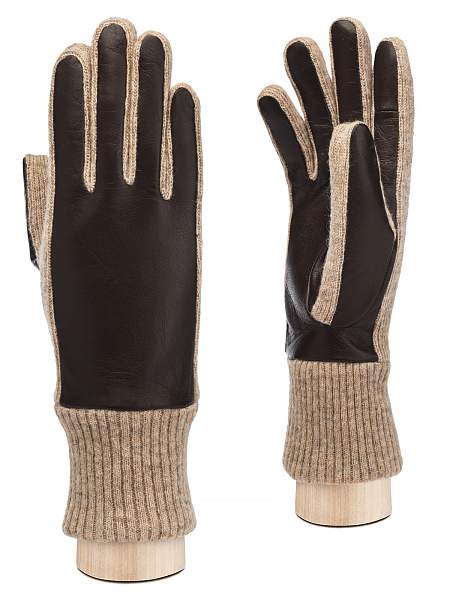 Перчатки женские ш+каш. TOUCH IS01550 black/grey Eleganzza, Артикул: TOUCH IS01550-7_01-000521 фото №1