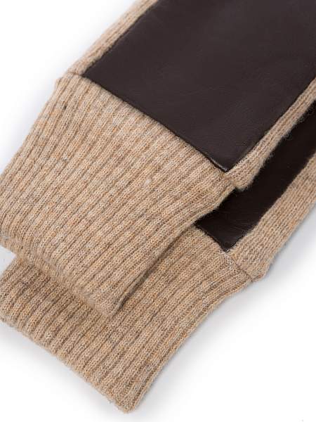 Перчатки женские ш+каш. TOUCH IS01550 black/grey Eleganzza, Артикул: TOUCH IS01550-7_01-000521 фото №1