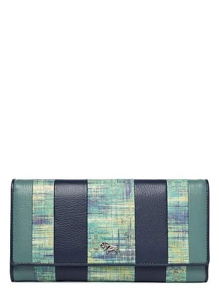 Кошелек Labbra L145-7071R d.mint/d.blue Labbra, Артикул: L145-7071R-01-00053060 фото №1