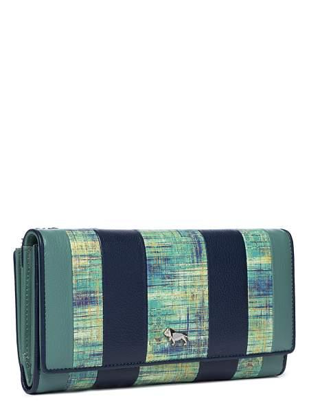 Кошелек Labbra L145-7071R d.mint/d.blue Labbra, Артикул: L145-7071R-01-00053060 фото №1