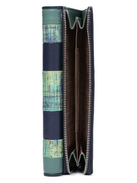 Кошелек Labbra L145-7071R d.mint/d.blue Labbra, Артикул: L145-7071R-01-00053060 фото №1
