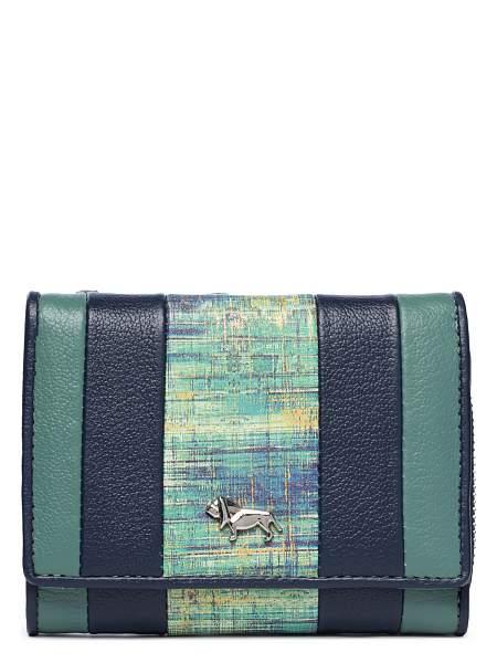 Кошелек Labbra L145-1194R multicolor-d.mint/d.blue Labbra, Артикул: L145-1194R-01-00053064 фото №1