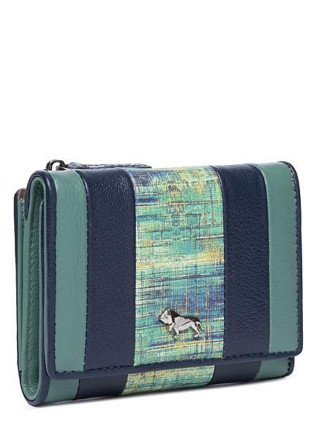 Кошелек Labbra L145-1194R multicolor-d.mint/d.blue Labbra, Артикул: L145-1194R-01-00053064 фото №1