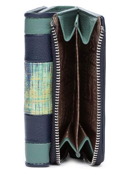 Кошелек Labbra L145-1194R multicolor-d.mint/d.blue Labbra, Артикул: L145-1194R-01-00053064 фото №1