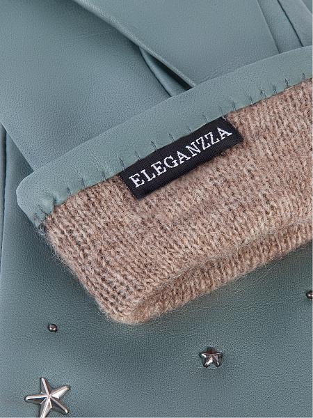 Перчатки женские ш+каш. IS01440 greengrey Eleganzza, Артикул: IS01440-65_01-00034 фото №1