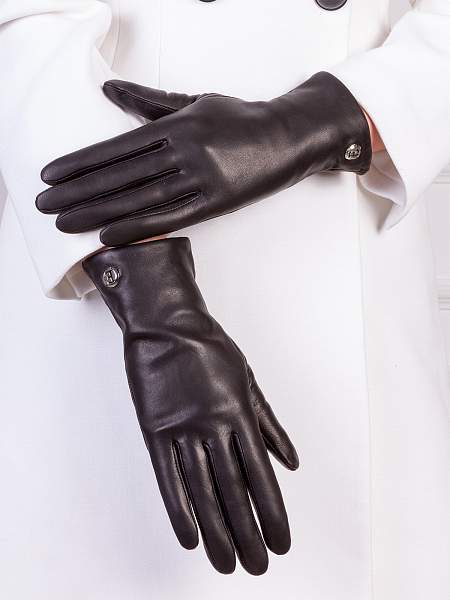 Перчатки женские ш+каш. IS01444 black Eleganzza, Артикул: IS01444-7_01-000348 фото №1