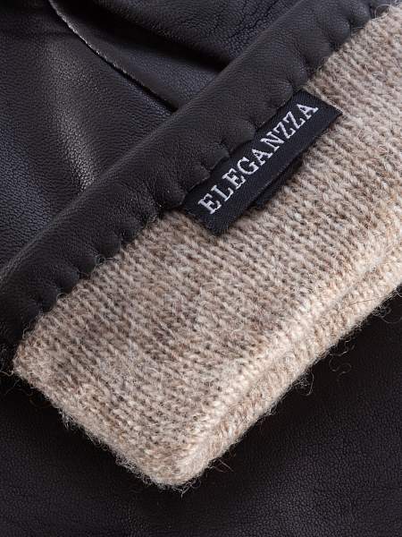 Перчатки женские ш+каш. IS01444 black Eleganzza, Артикул: IS01444-75_01-00034 фото №1