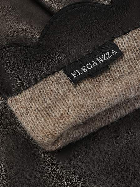 Перчатки женские ш+каш. IS5077-sh black Eleganzza, Артикул: IS5077-sh-75_01-00034 фото №1