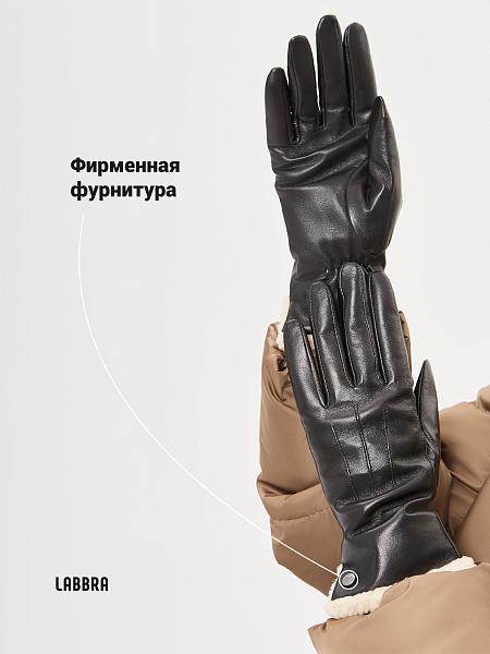 Перчатки жен п/ш LB-0204 d.brown Labbra, Артикул: LB-0204-7_01-000348 фото №1