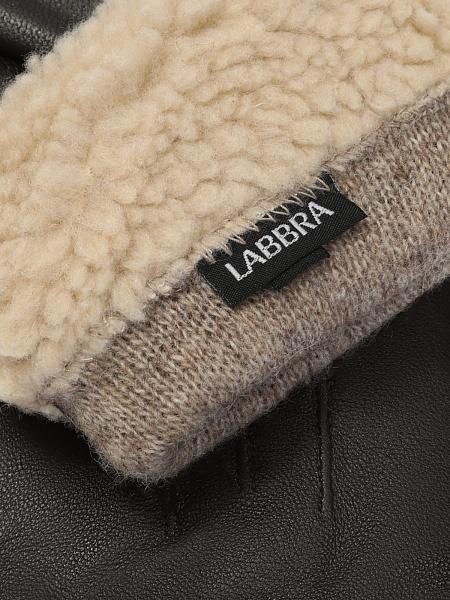 Перчатки жен п/ш LB-0204 d.brown Labbra, Артикул: LB-0204-7_01-000348 фото №1