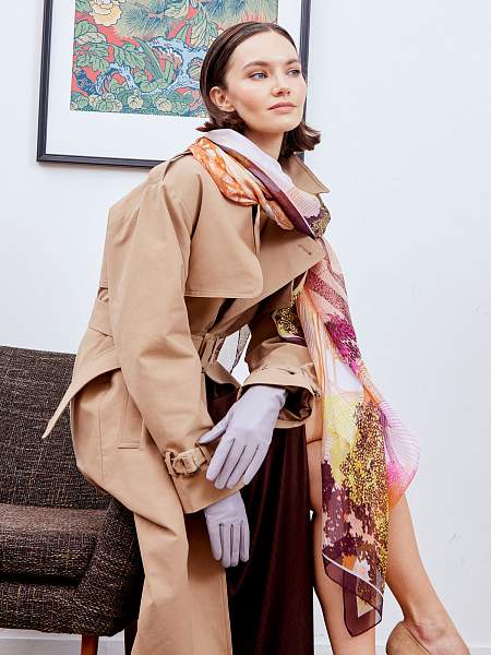 Перчатки жен п/ш LB-4909-1 rose taupe Labbra, Артикул: LB-4909-1-75_01-00034 фото №1