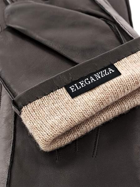 Перчатки мужские ш+каш. OS00109 black/grey Eleganzza, Артикул: OS00109-9_01-000350 фото №1