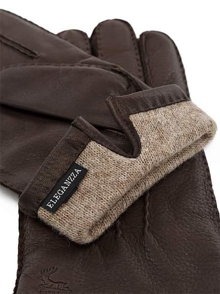 Перчатки мужские 100% ш HS626 d.brown Eleganzza, Артикул: HS626-95_01-00035 фото №1