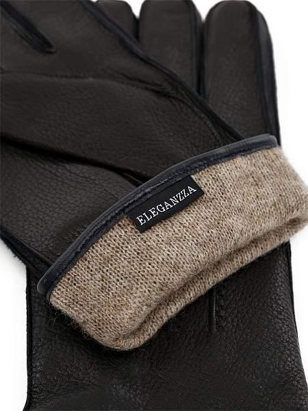 Перчатки мужские 100% ш HS790 black/d.blue Eleganzza, Артикул: HS790-8_01-000350 фото №1