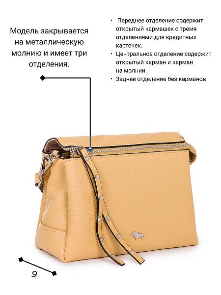 Сумка Labbra L-HF3321-1MP yellow Labbra, Артикул: L-HF3321-1MP-01-00055178 фото №1