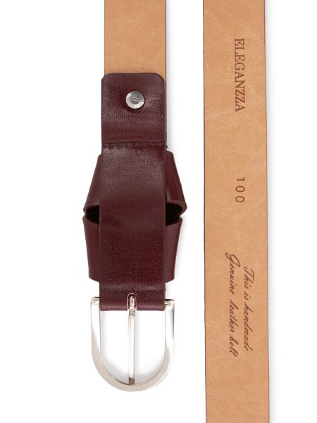 Ремень поясной ELEGANZZA Z-PL07 bordo Eleganzza, Артикул: Z-PL07-100_01-0003 фото №1