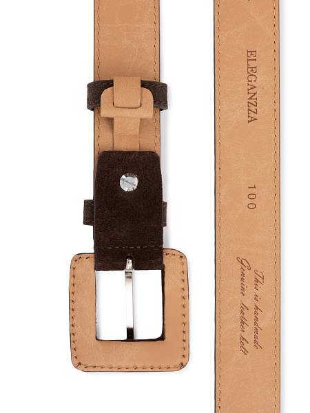 Ремень поясной ELEGANZZA Z-PL04 black Eleganzza, Артикул: Z-PL04-80_01-00038 фото №1